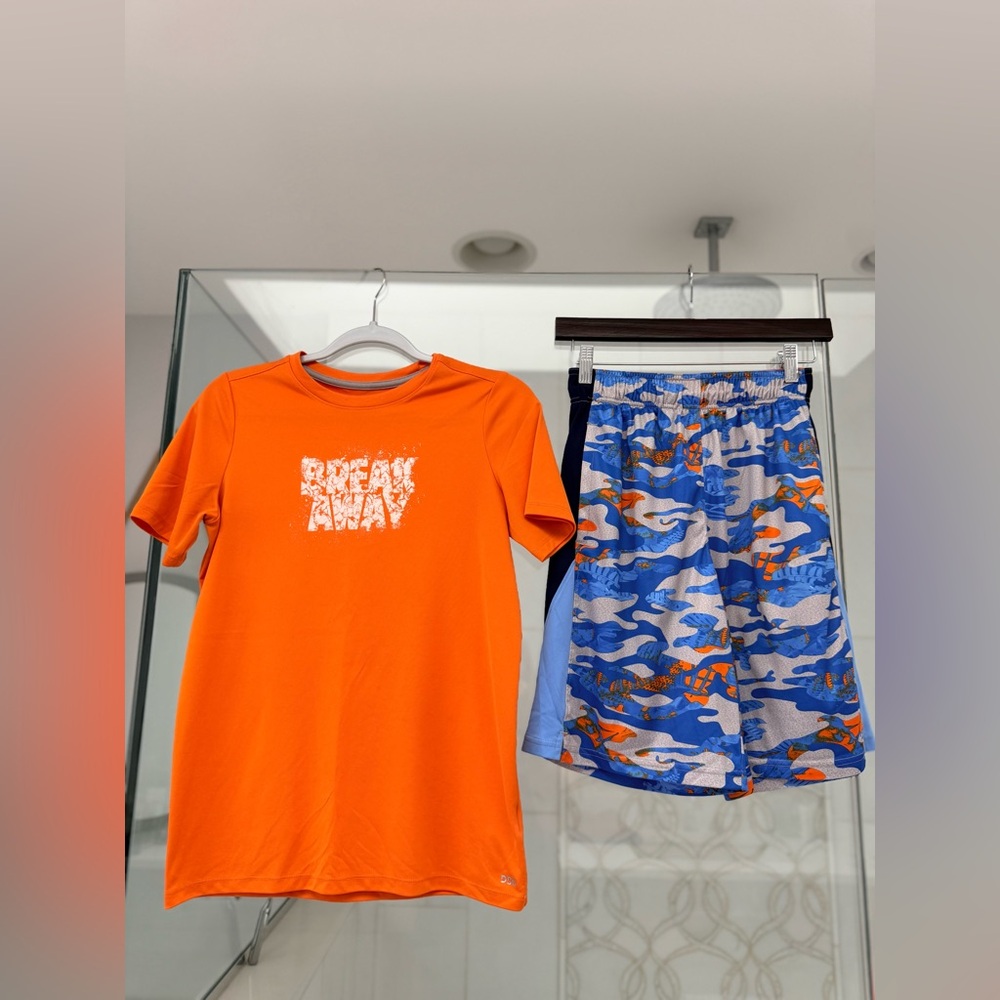 DSG Boys Athletic Shorts/Top Matching Set